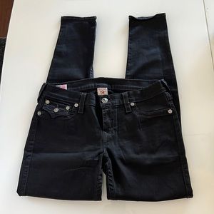 True Religion black Misty jeans excellent condition